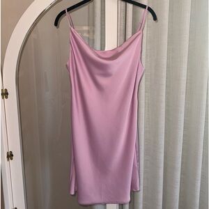 Silky Pink Dress from Urban Outfitters